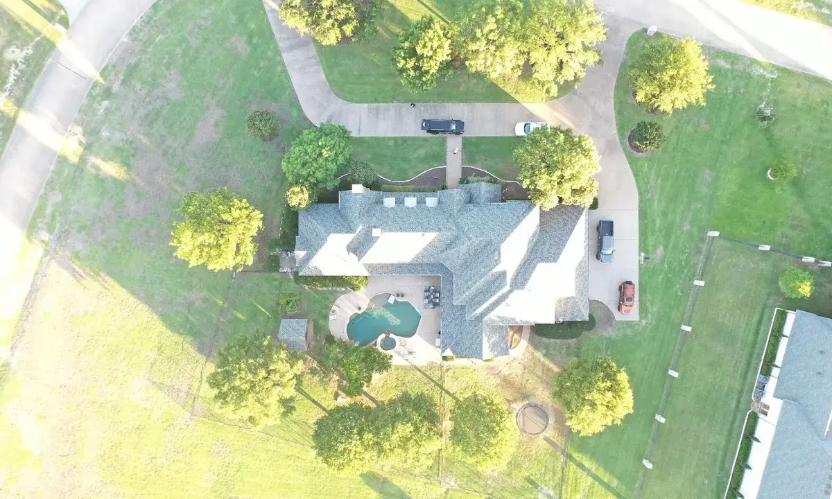 New shingle roof installation on a home in Streamwood